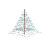 Lanová pyramida 4,5m VVZ-PYR045
