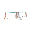 Skluzavka s houpačkou - sedák 2x Klasik, 2x Baby VVZ-AP005-15