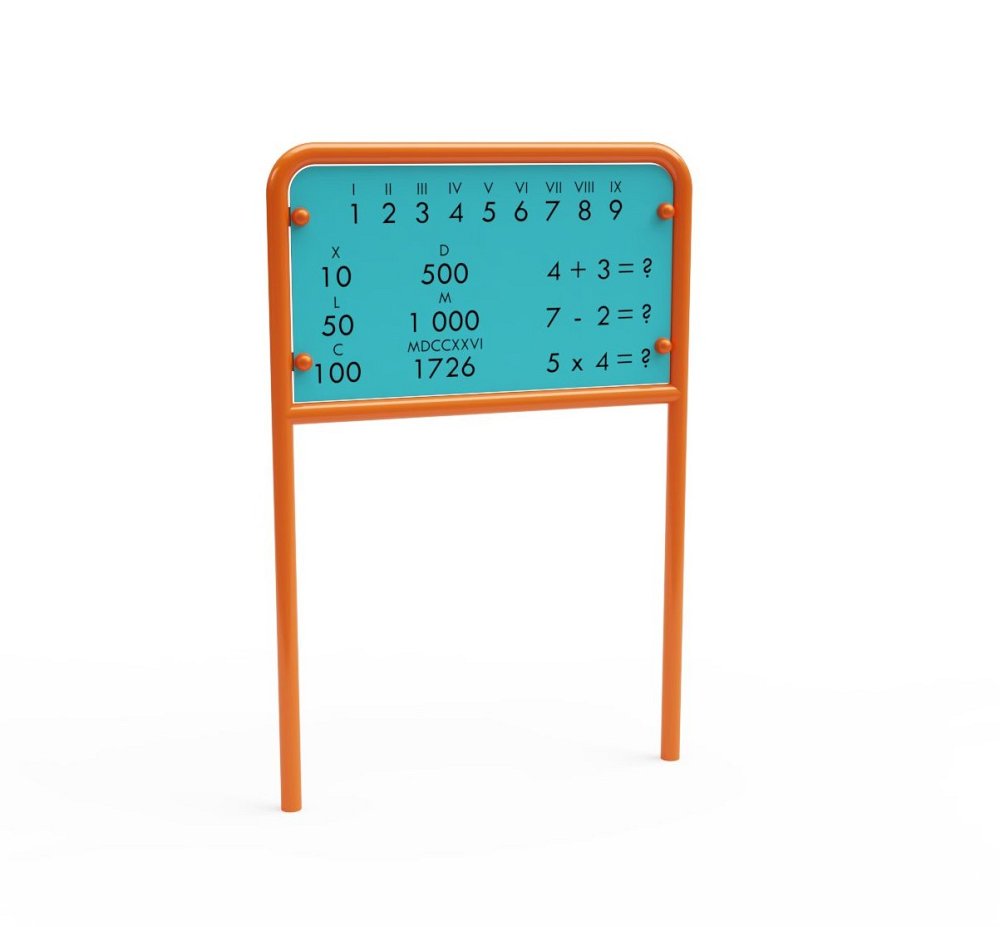 Edukační panel Čísla VVZ-EDU002