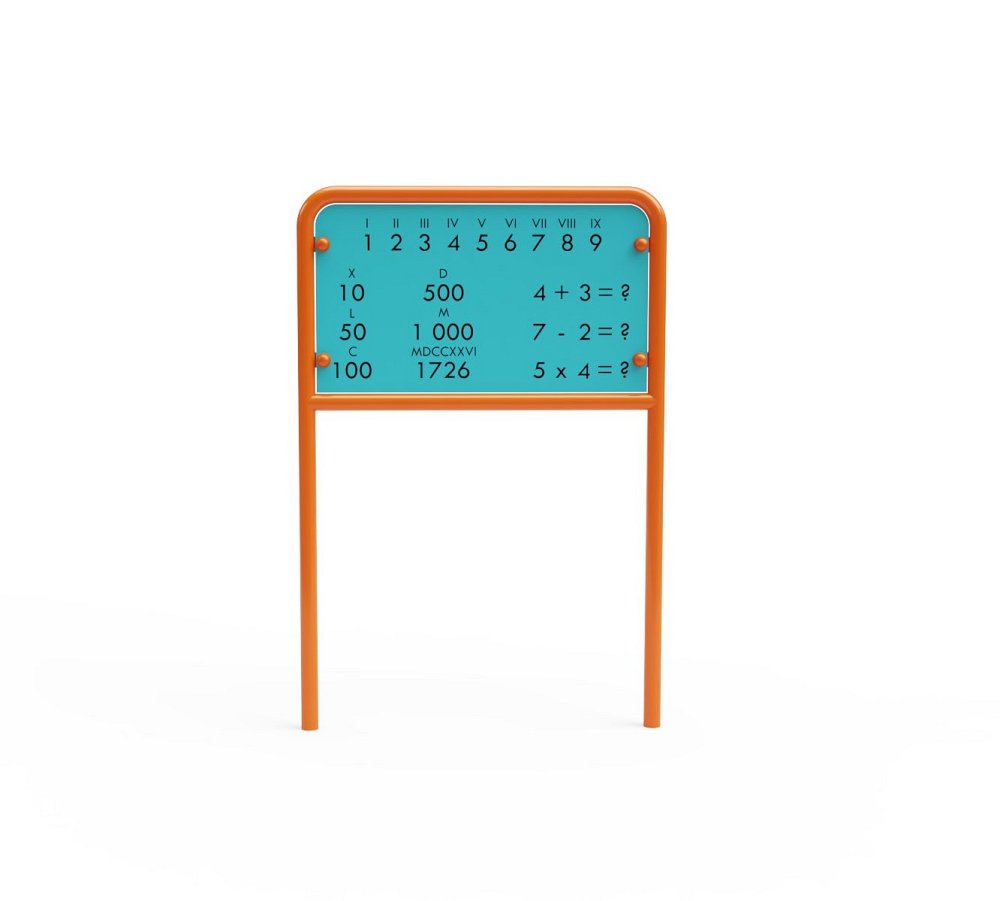 Edukační panel Čísla VVZ-EDU002