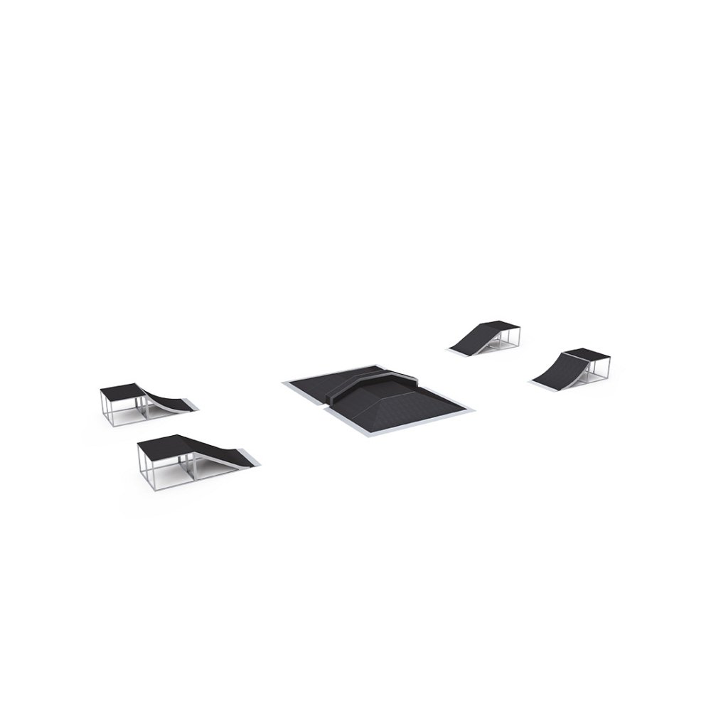 Skateparková sestava VVZ-SP005 - 1,0m