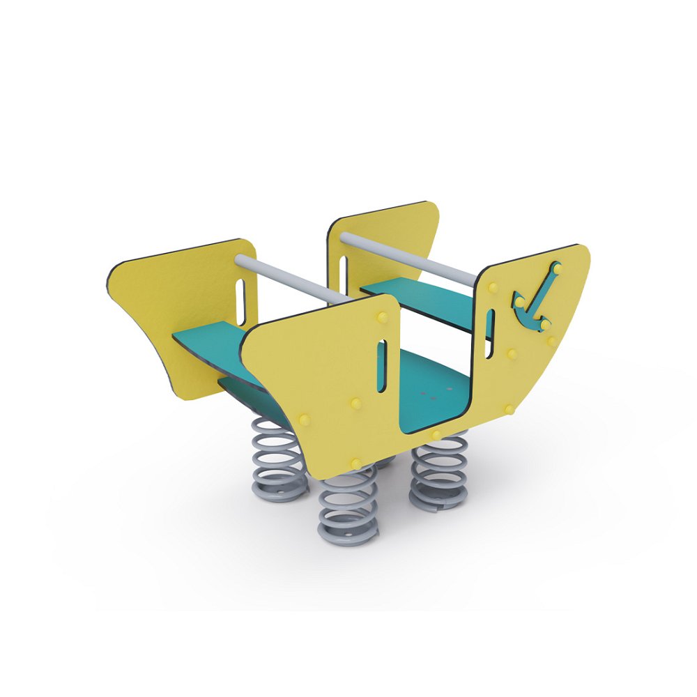 Pružinová hojdačka Veľká loďka pre 4 VVZ-SH016 CZ