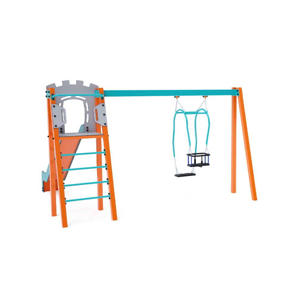 Skluzavka s houpačkou Matka a Dítě VVZ-A002