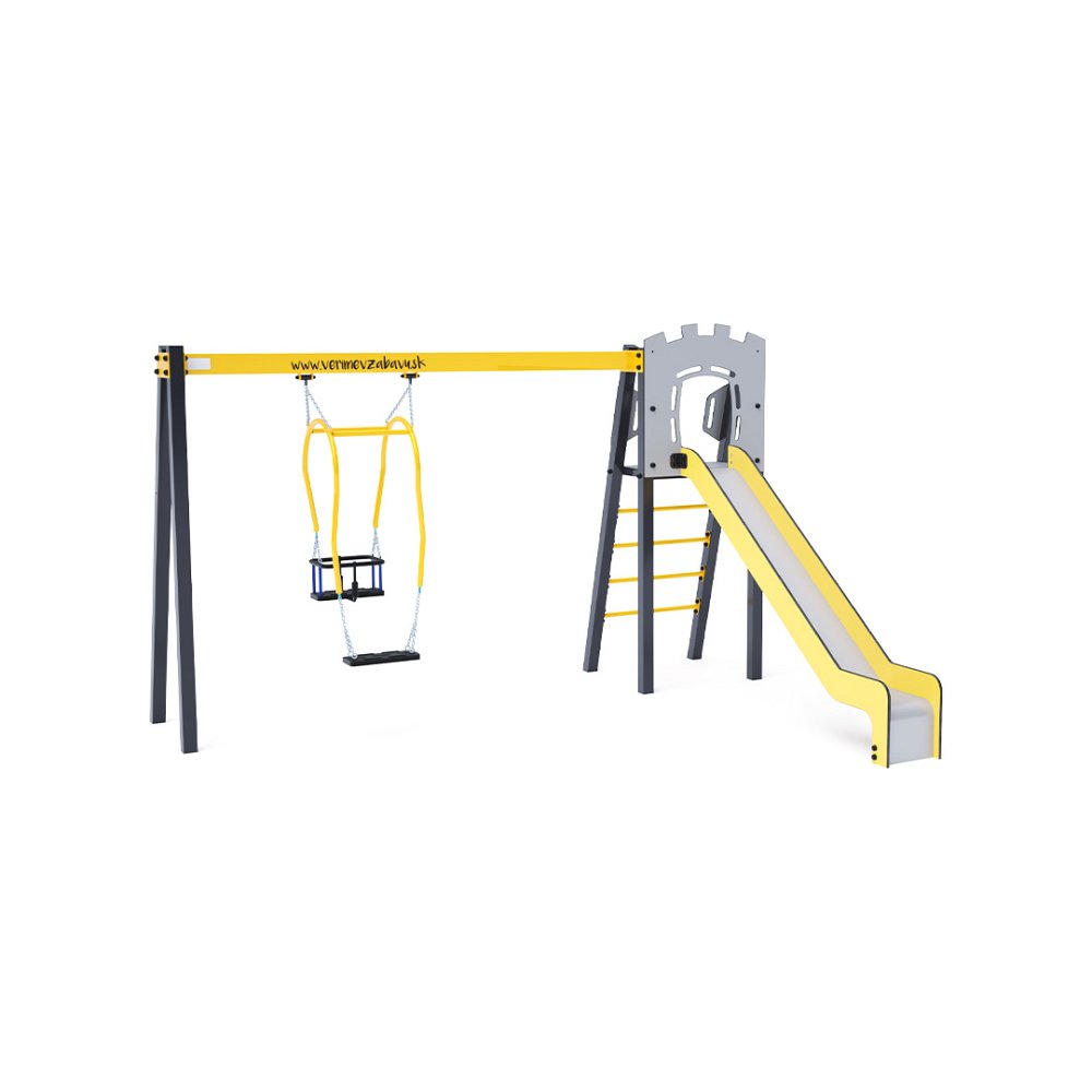 Skluzavka s houpačkou Matka a Dítě VVZ-A002