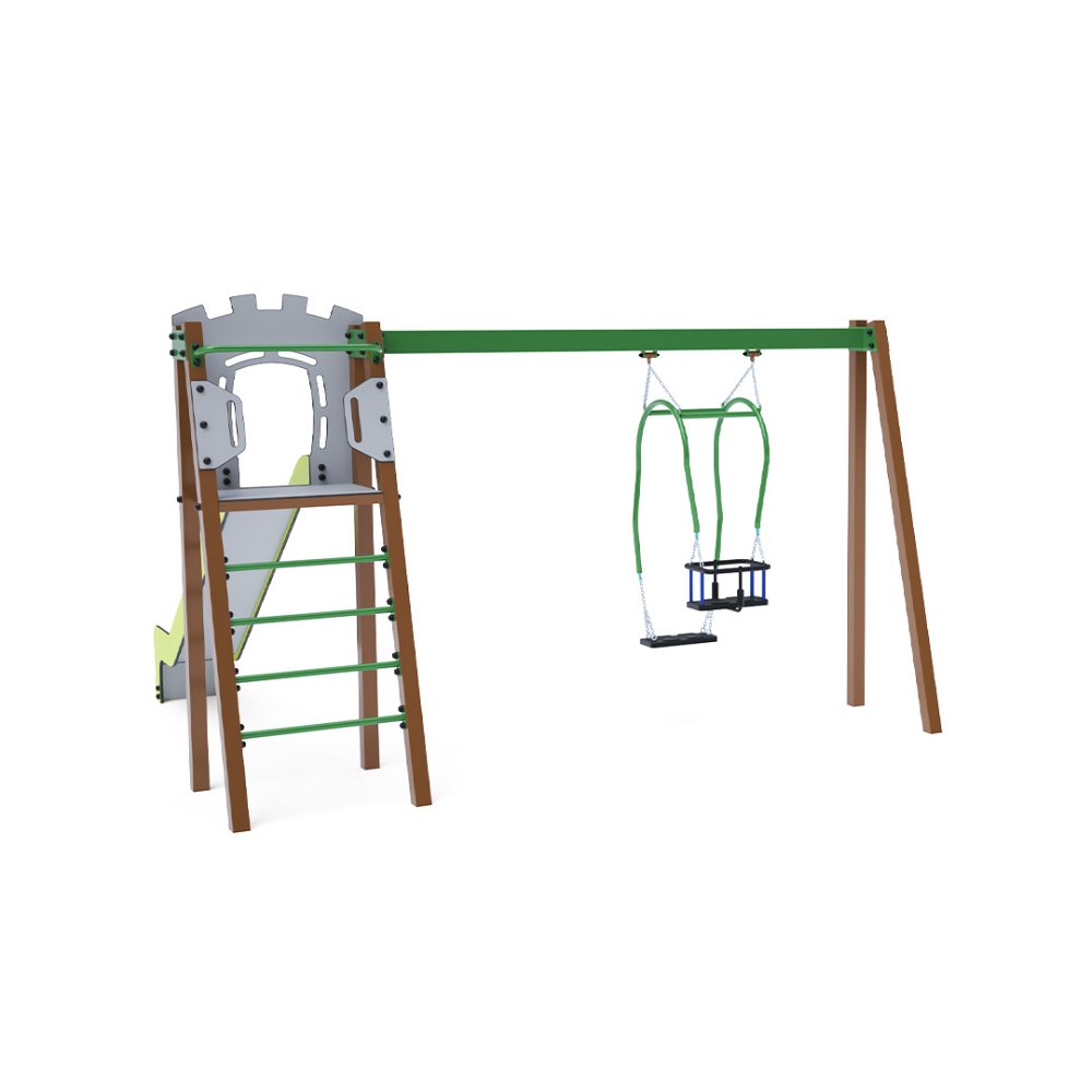 Skluzavka s houpačkou Matka a Dítě VVZ-A002