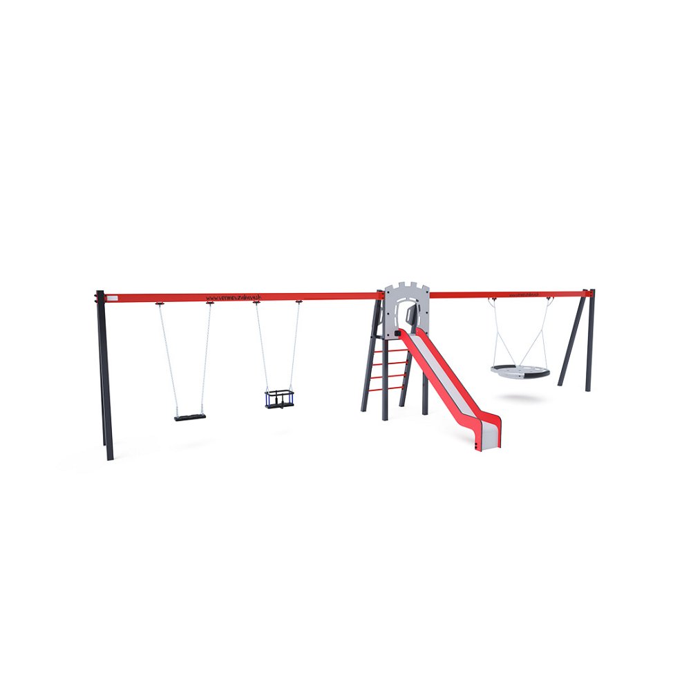 Skluzavka s houpačkami VVZ-A006