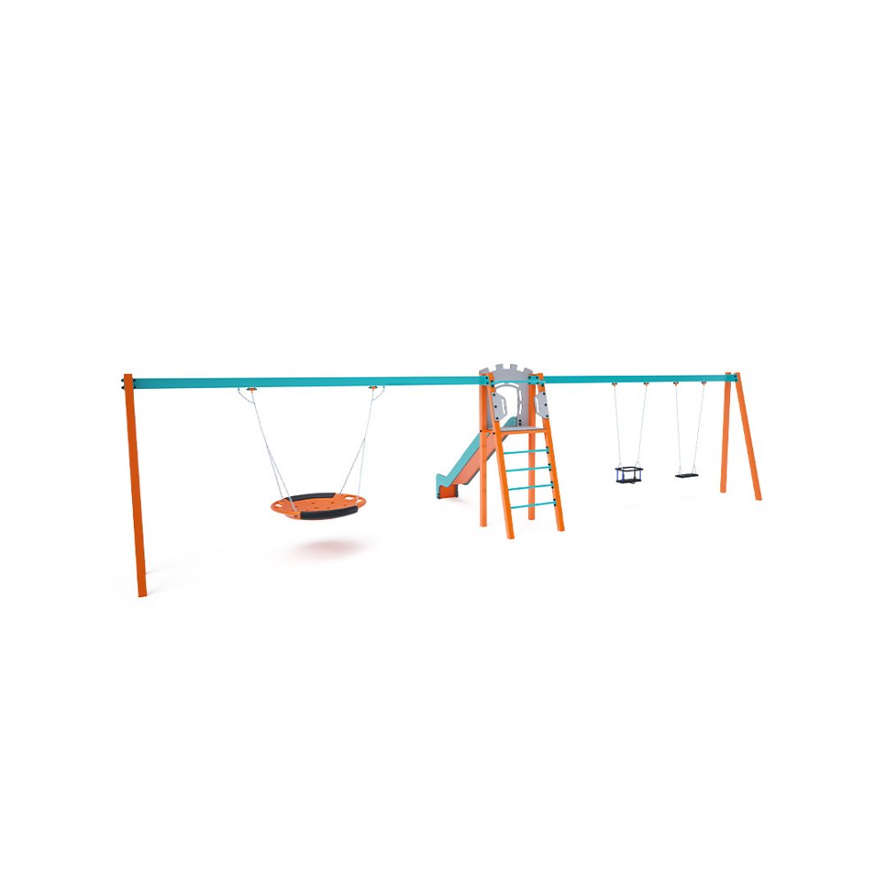 Skluzavka s houpačkami VVZ-A006