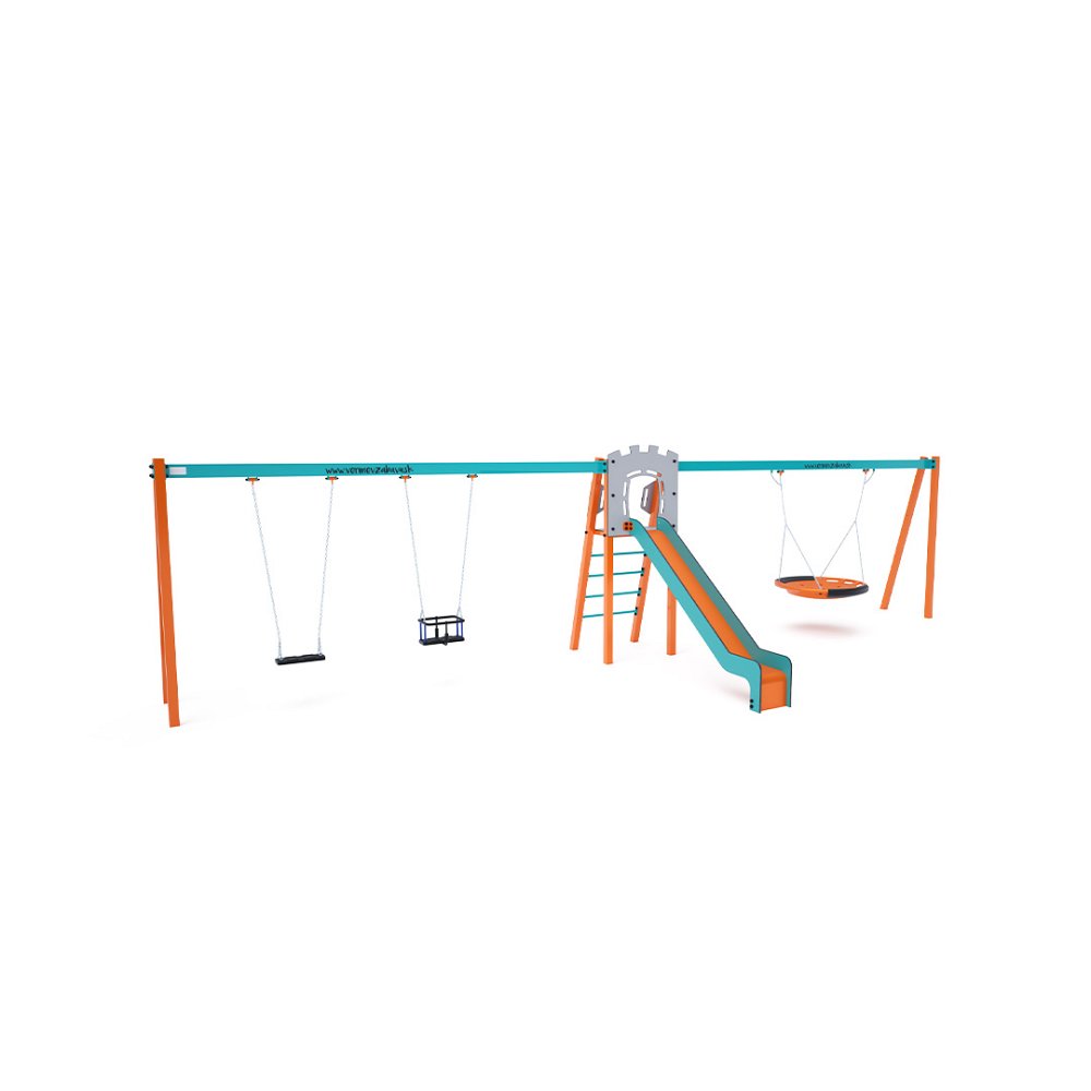 Skluzavka s houpačkami VVZ-A006