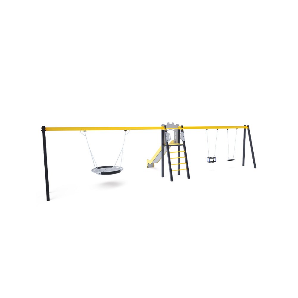 Skluzavka s houpačkami VVZ-A006