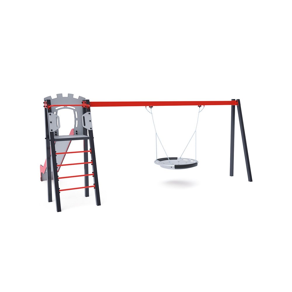 Skluzavka s houpačkami VVZ-A004