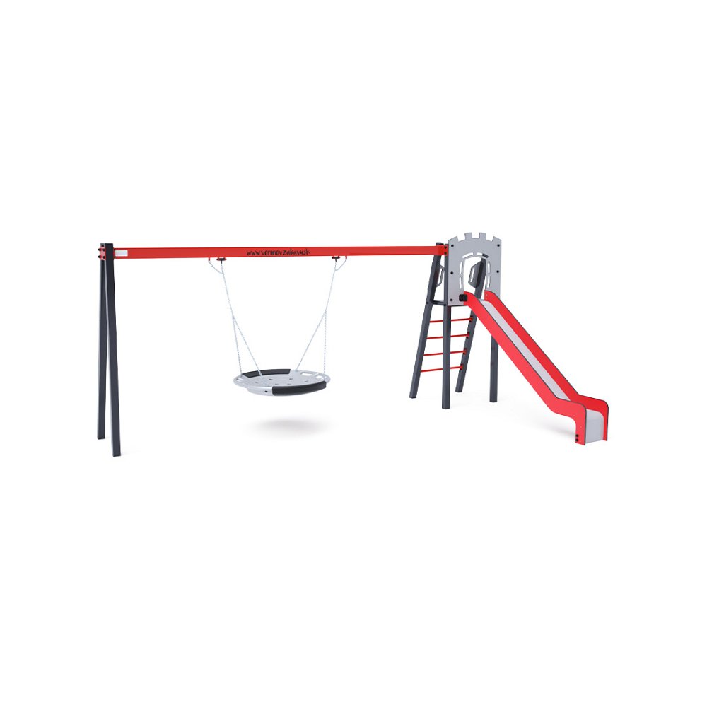 Skluzavka s houpačkami VVZ-A004