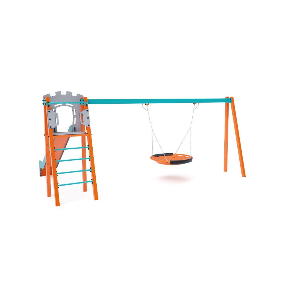 Skluzavka s houpačkami VVZ-A004