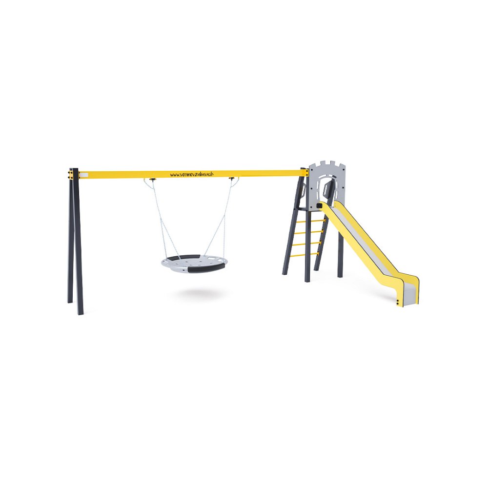 Skluzavka s houpačkami VVZ-A004