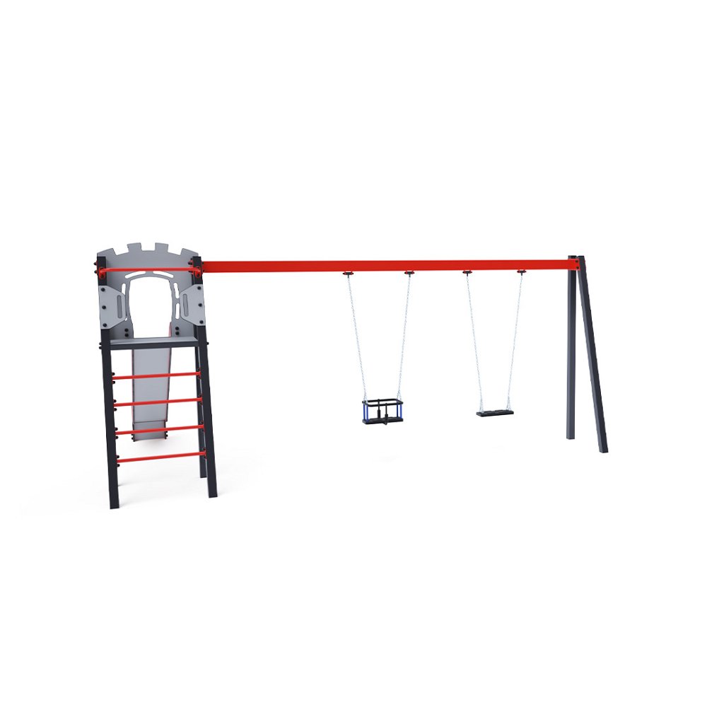 Skluzavka s houpačkami VVZ-A003