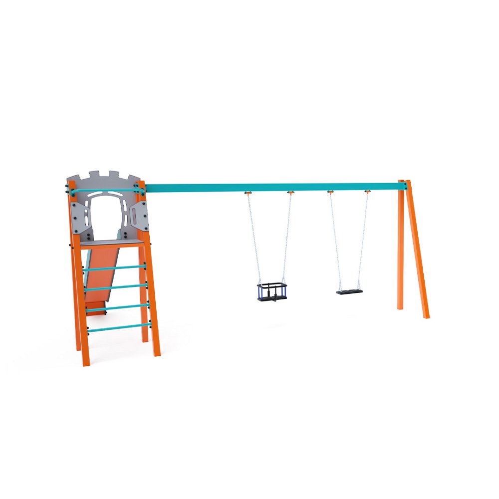 Skluzavka s houpačkami VVZ-A003