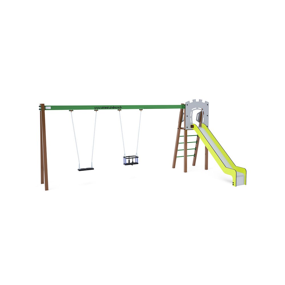 Skluzavka s houpačkami VVZ-A003