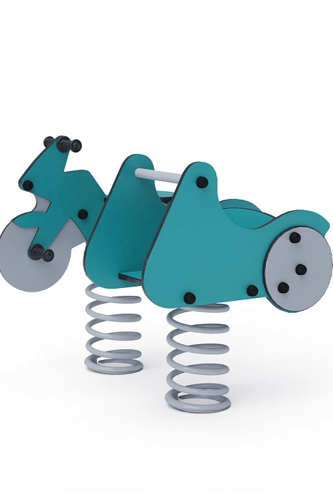 Pružinová hojdačka Motorka so sajdkou VVZ-SH004-2 CZ